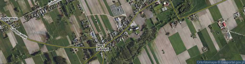 Zdjęcie satelitarne Stary Lubotyń ul.
